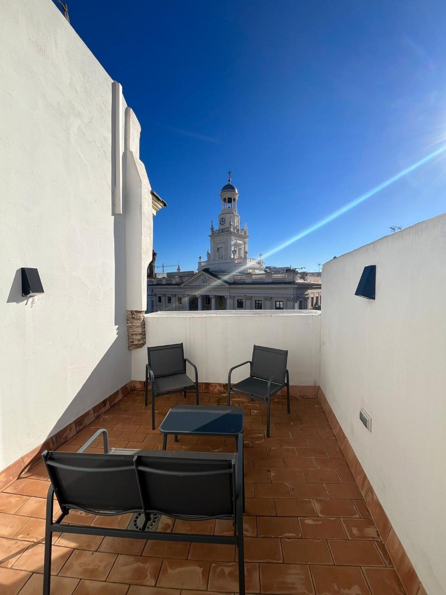 شقة Penthouse La Plaza En Cadiz Centro Grupo Ac Gestion المظهر الخارجي الصورة